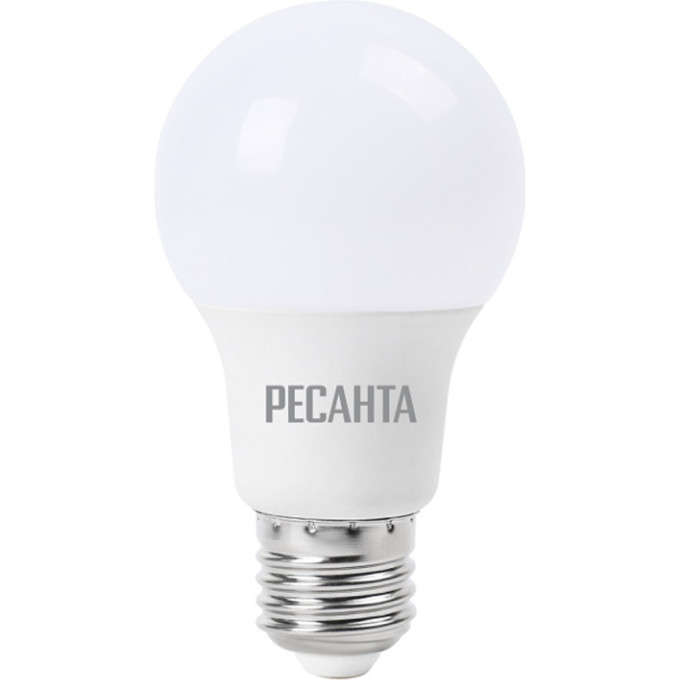 Лампа светодиодная РЕСАНТА LL-R-A60-9W-230-3K-E27