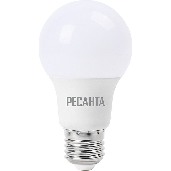 Лампа светодиодная РЕСАНТА LL-R-A60-9W-230-4K-E27