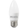 Лампа светодиодная РЕСАНТА LL-R-C37-6W-230-4K-E27