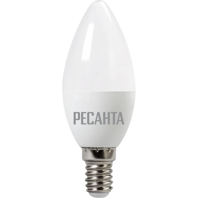Лампа светодиодная РЕСАНТА LL-R-C37-7W-230-4K-E14