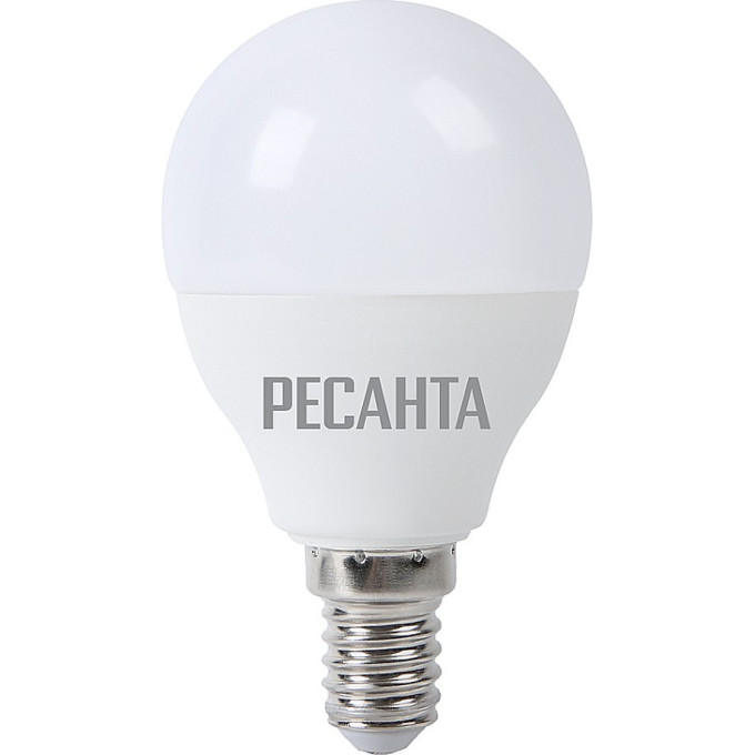 Лампа светодиодная РЕСАНТА LL-R-G45-7W-230-3K-E14